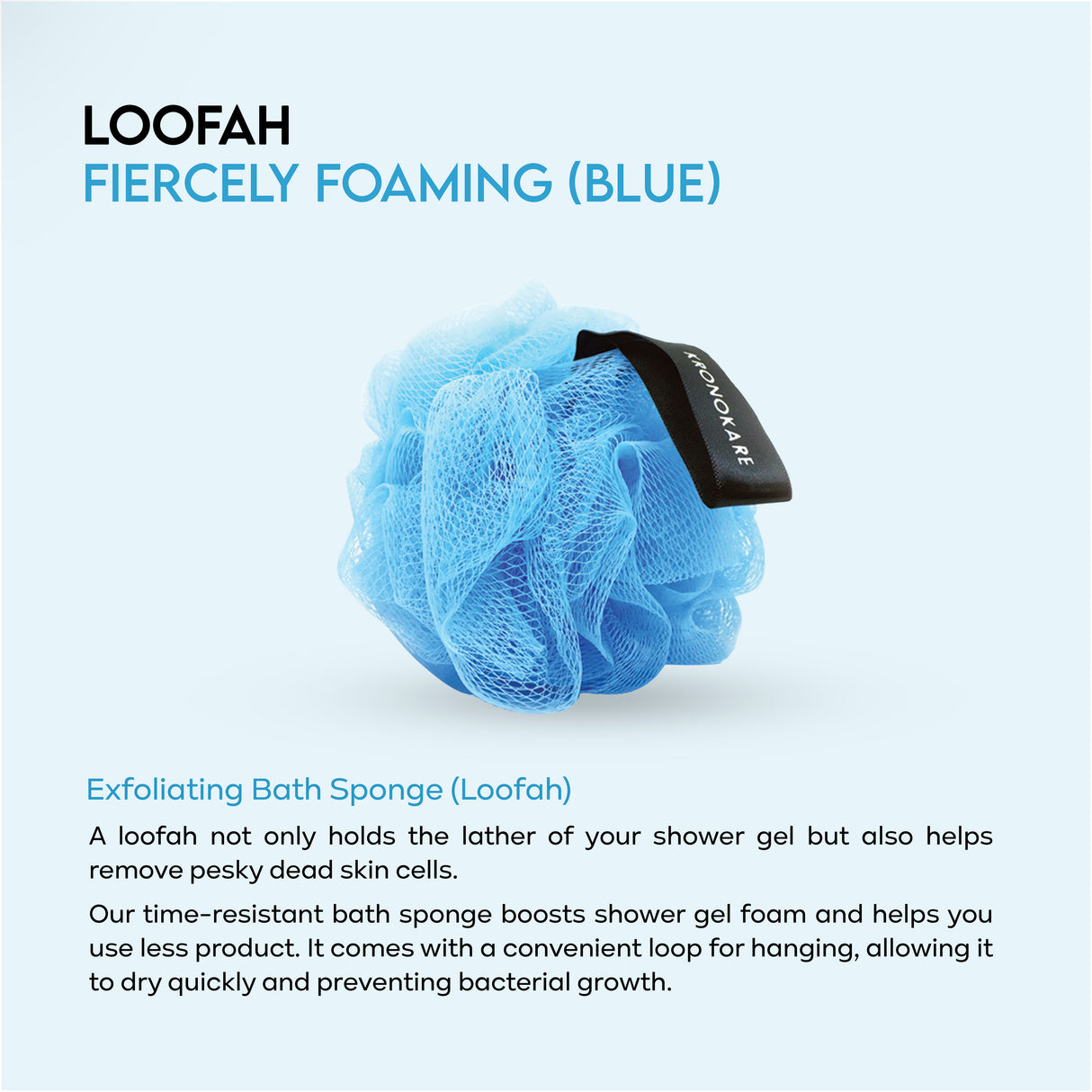 LOOFAH - Fiercely Foaming (blue)