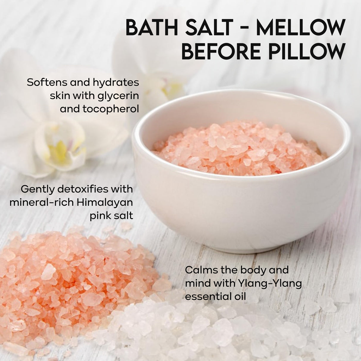 BATH SALT - Mellow Before Pillow - 30 g
