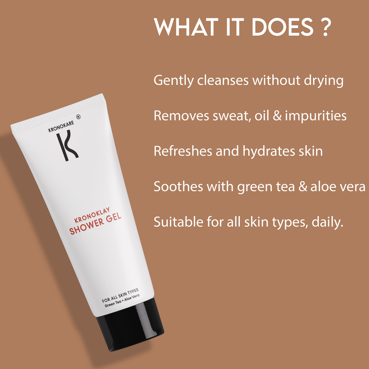 SHOWER GEL - KronoKlay - 40 ml