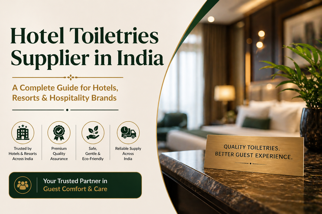 Hotel Toiletries Supplier in India: A Complete Guide for Hotels, Resorts & Hospitality Brands