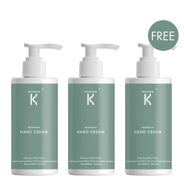 Hand Cream Kronoklay - 550 ml (Pack of 3) – Buy 2 Get 1 Free Offer