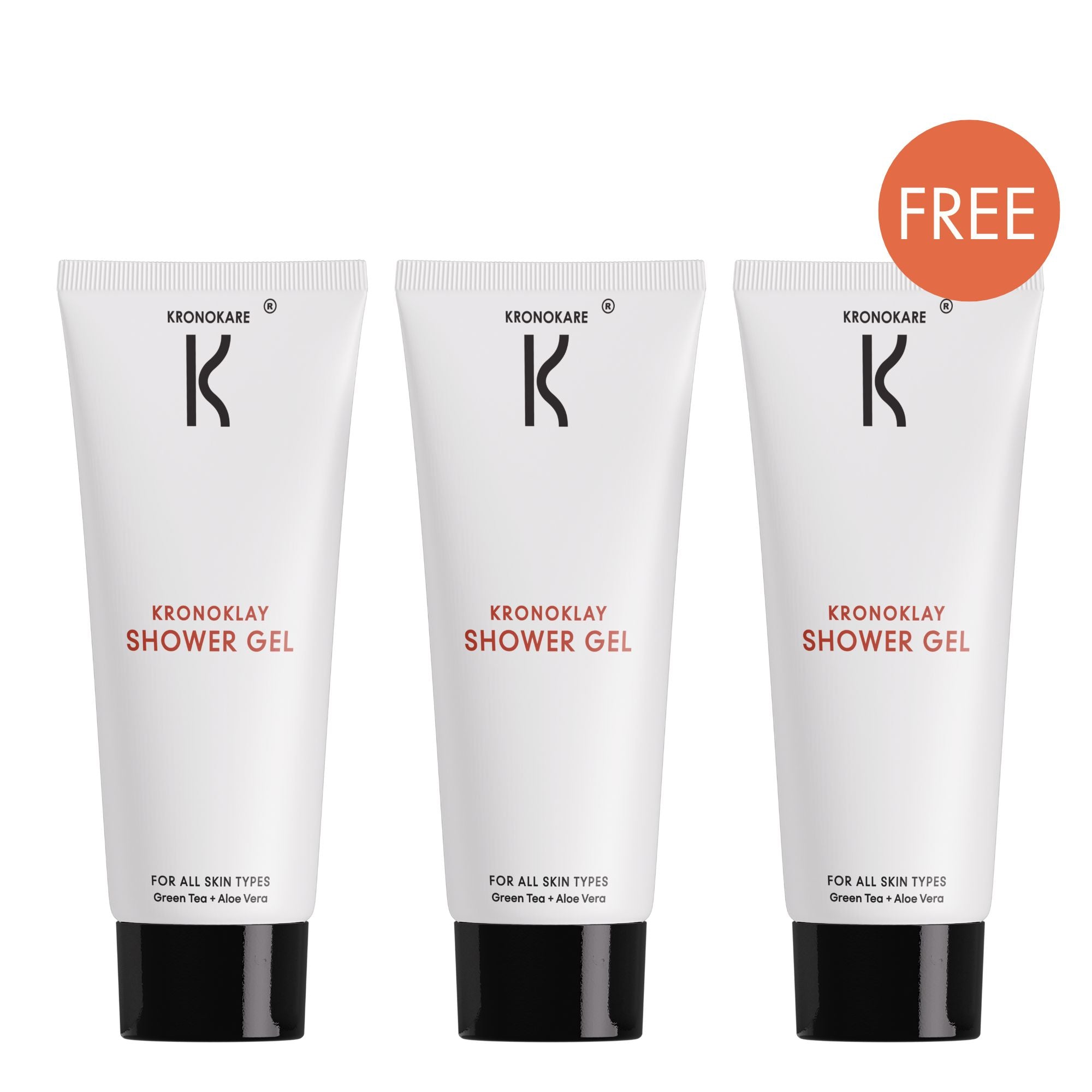 COMBO - SHOWER GEL - 40 ml - KronoKlay 3 Units – Buy 2 Get 1 Free