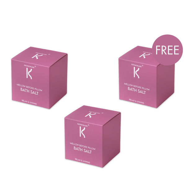 BATH SALT Mellow Before Pillow - 30 g (Pack of 3) – Buy 2 Get 1 Free Offer