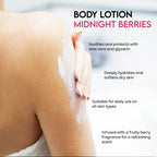 Body Lotion - Midnight Berries - 550 ml with Wall Dispenser Holder