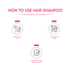 Hair Shampoo - Midnight Berries - 550 ml with Wall Dispenser Holder