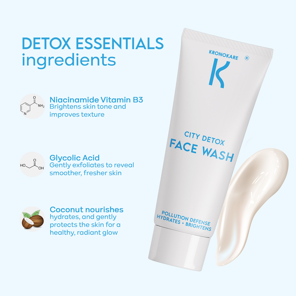 FACE WASH City Detox - 30g (Pack of 3) – Buy 2 Get 1 Free Offer