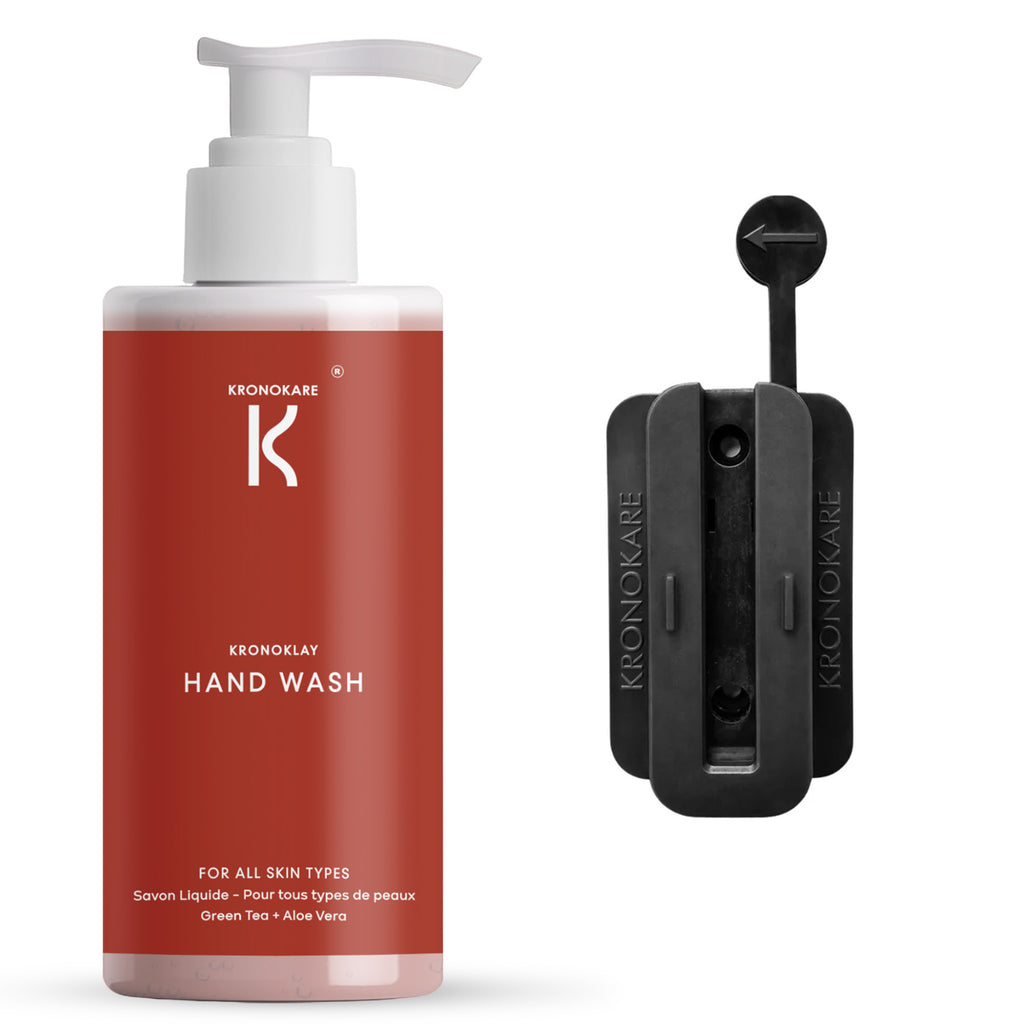 Hand Wash - Kronoklay - 550 ml with Wall Dispenser Holder