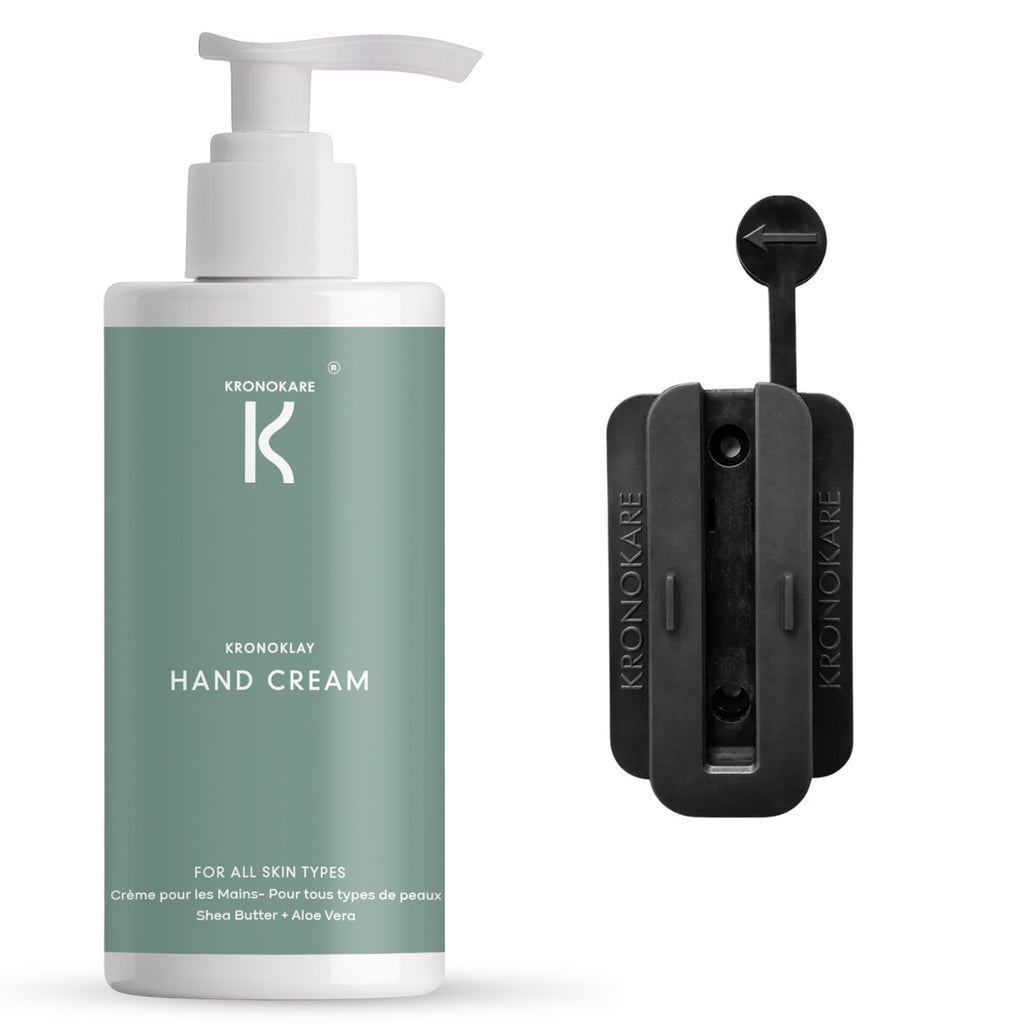 Hand Cream - Kronoklay - 550 ml with Wall Dispenser Holder
