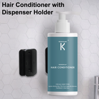 Hair Conditioner - Kronoklay - 550 ml with Wall Dispenser Holder