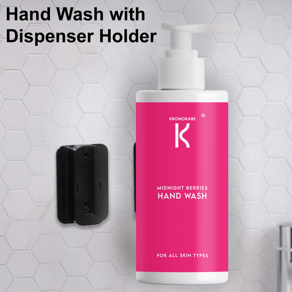 Hand Wash - Midnight Berries - 550 ml with Wall Dispenser Holder