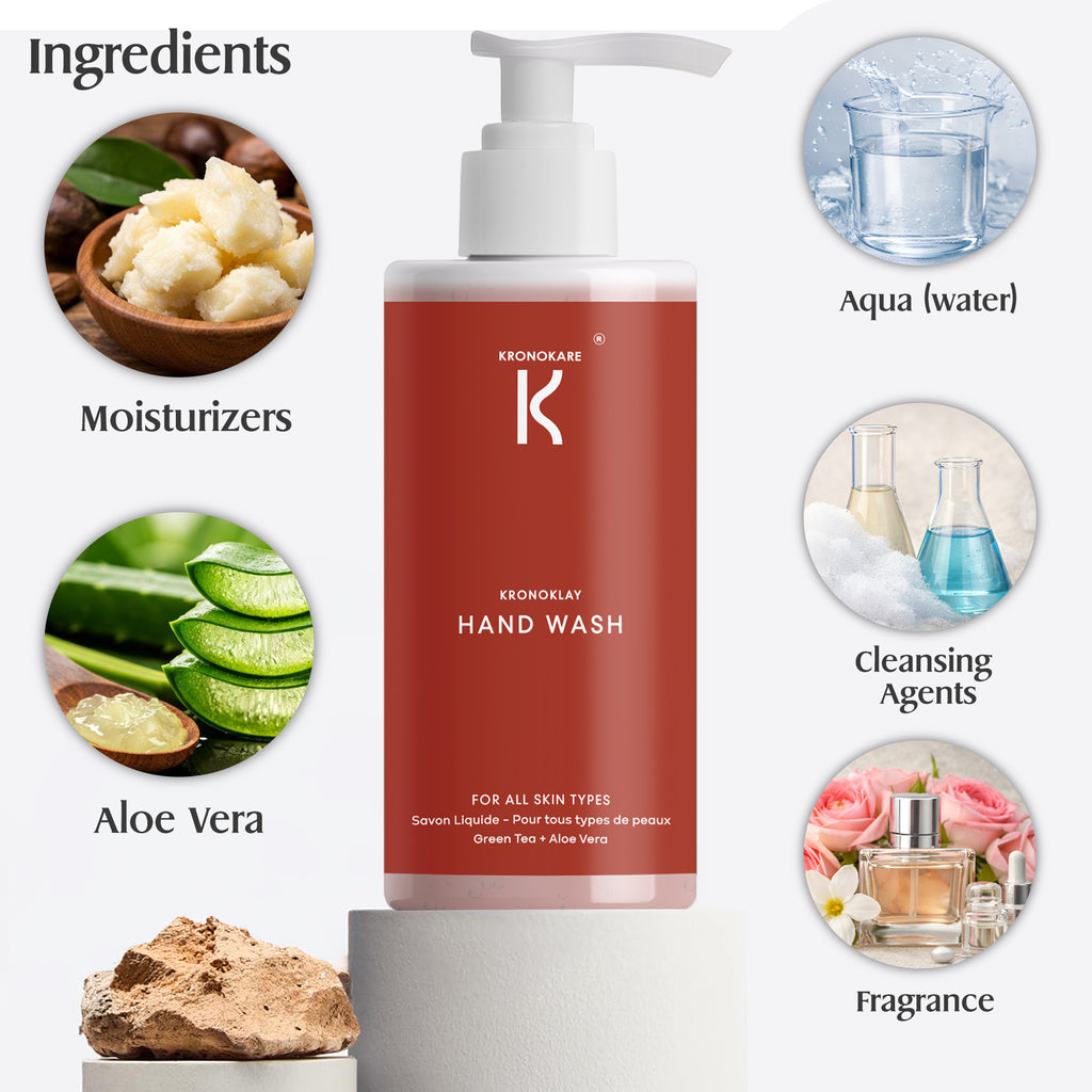COMBO - KronoKlay Hand Wash - 550 ml - 3 Units – Buy 2 Get 1 Free