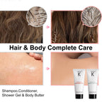 Kronoklay Travel Kit (Pack of 4) – Hair & Body Essentials Combo