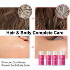 Midnight Berries Travel Kit (Pack of 4) – Hair & Body Care Essentials Combo