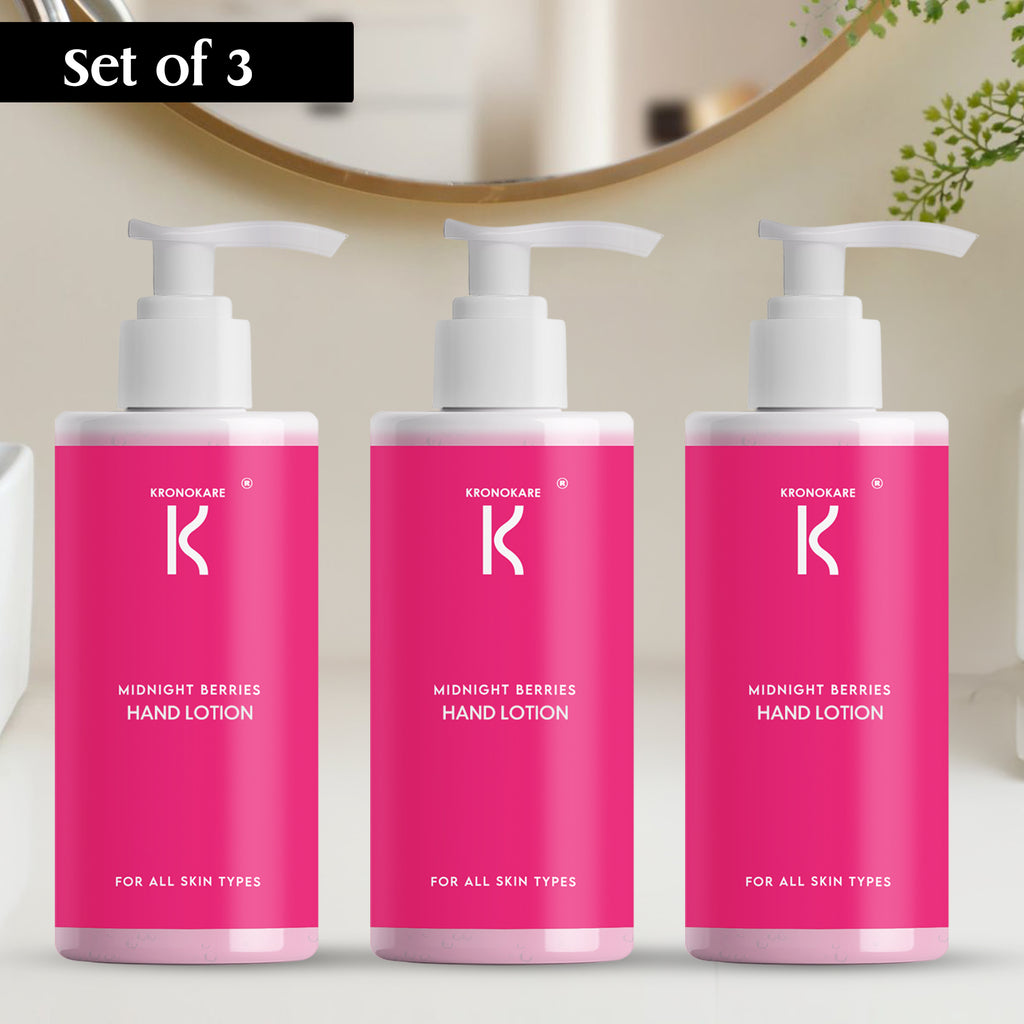 Hand Lotion Midnight Berries - 550 ml (Pack of 3) – Buy 2 Get 1 Free Offer