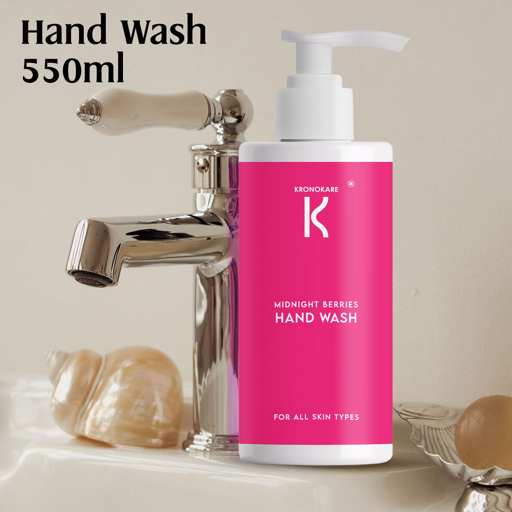 COMBO - Kronokare Hand Wash - Midnight Berries - 550 ml - 3 Units – Buy 2 Get 1 Free