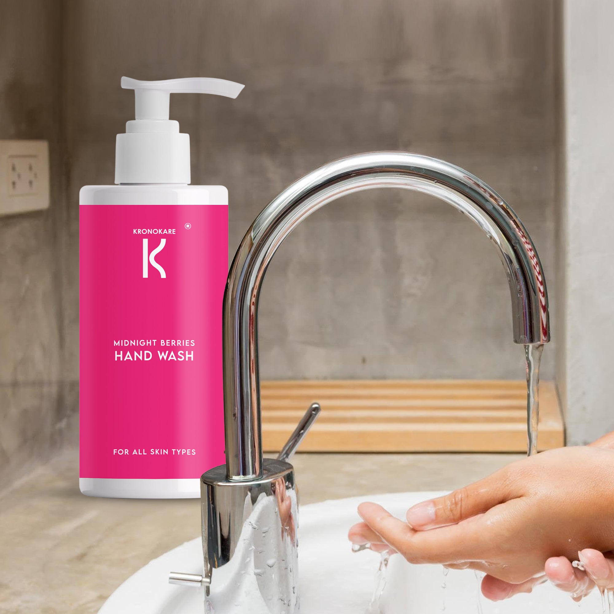 COMBO - Kronokare Hand Wash - Midnight Berries - 550 ml - 3 Units – Buy 2 Get 1 Free