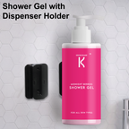 Shower Gel - Midnight Berries - 550 ml with Wall Dispenser Holder