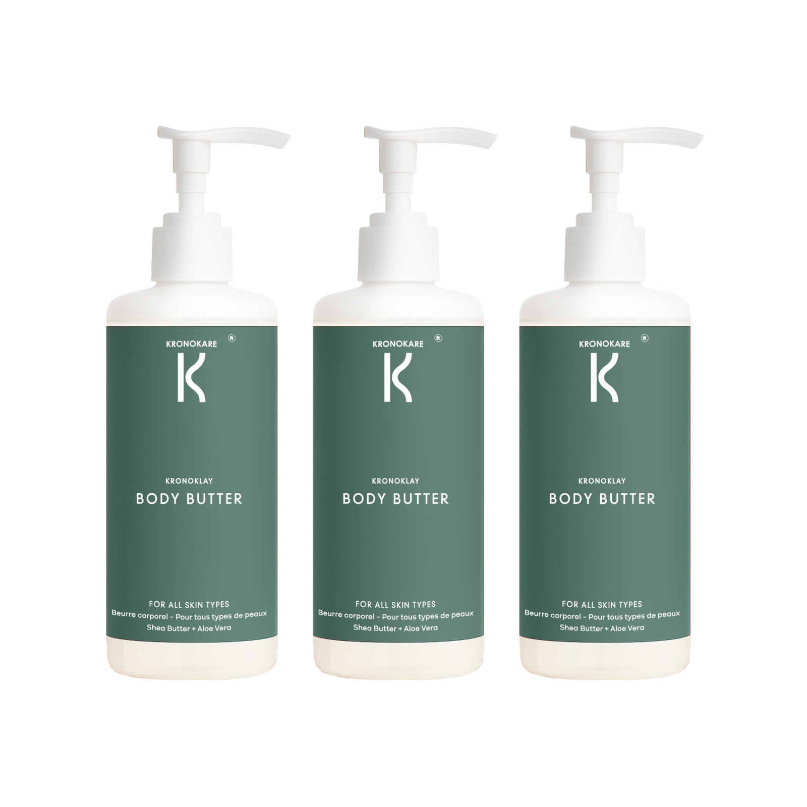 COMBO - KronoKlay BODY BUTTER - 550 ml - 3 Units – Buy 2 Get 1 Free