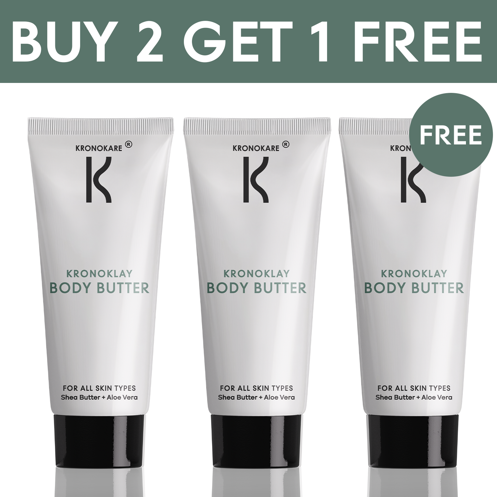COMBO - BODY BUTTER - 40g - KronoKlay 3 Units – Buy 2 Get 1 Free