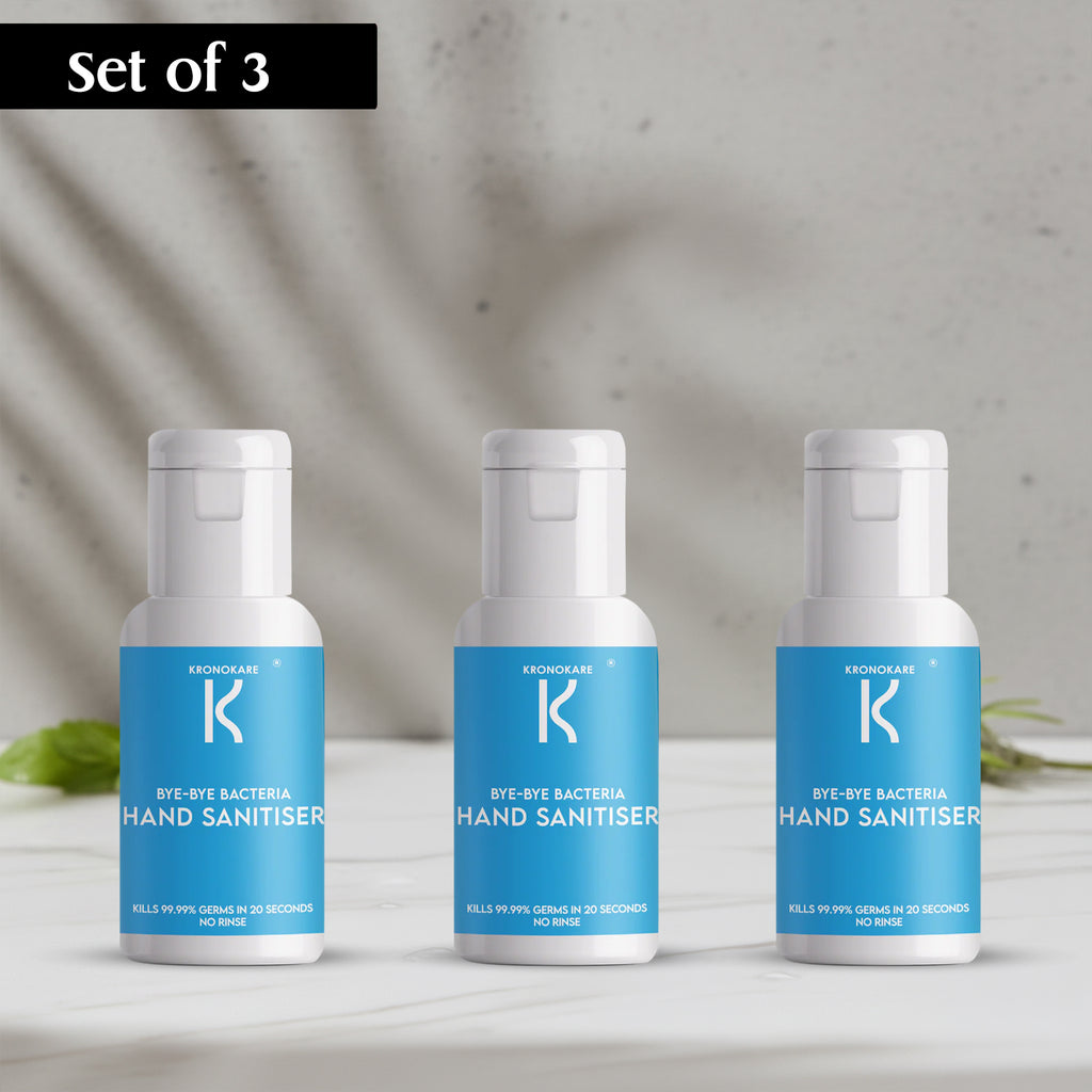 Hand Sanitiser - Bye Bye Bacteria - 30 ml (Pack of 3) – Buy 2 Get 1 Free Offer