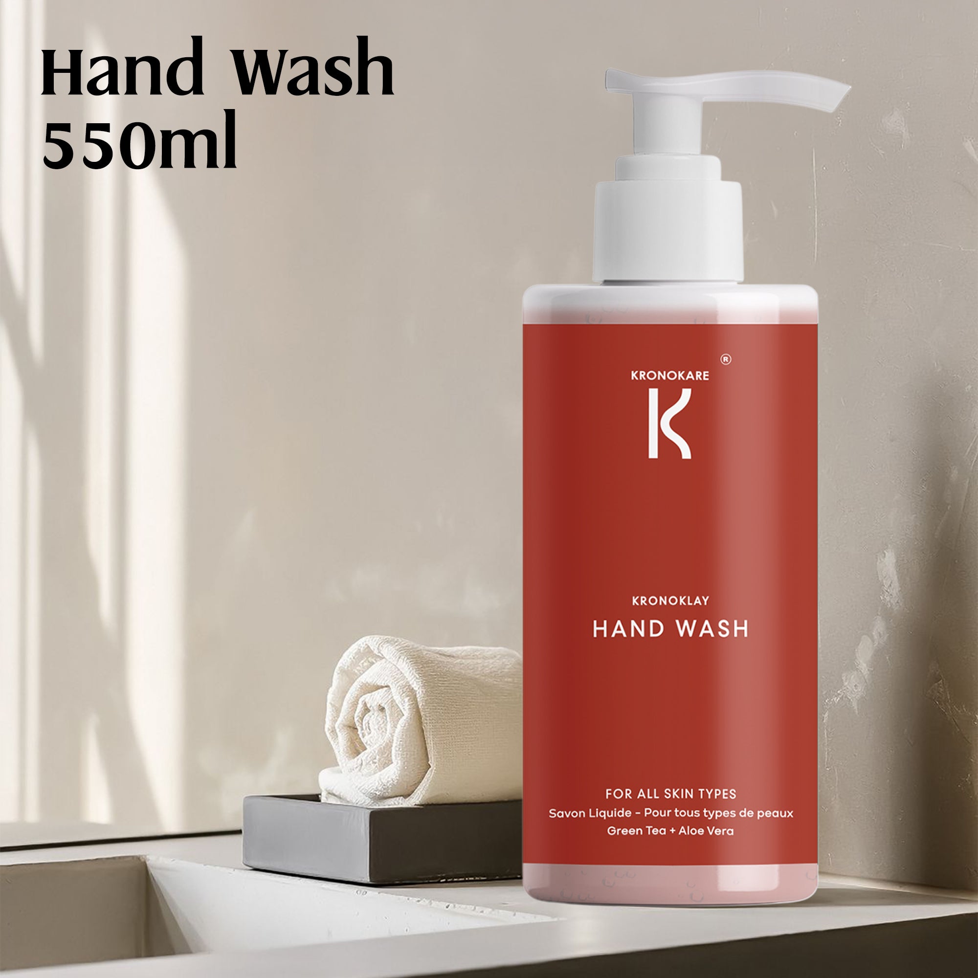 HAND WASH - Kronoklay – 550 ml