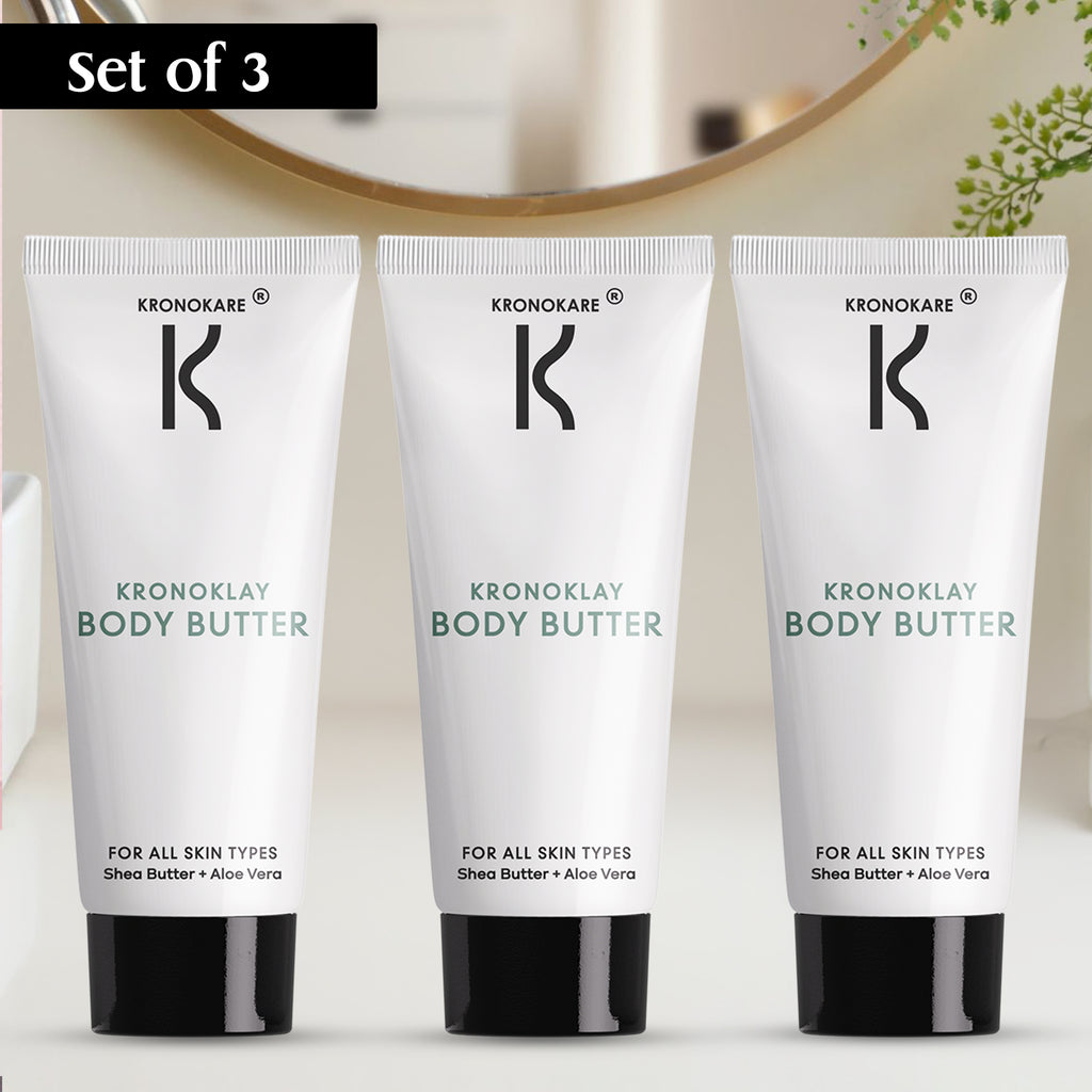 Body Butter Kronoklay - 40 g (Pack of 3) – Buy 2 Get 1 Free Offer